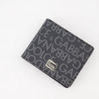 Small leather goods Monogram wallet Dolce & Gabbana Gray Man
