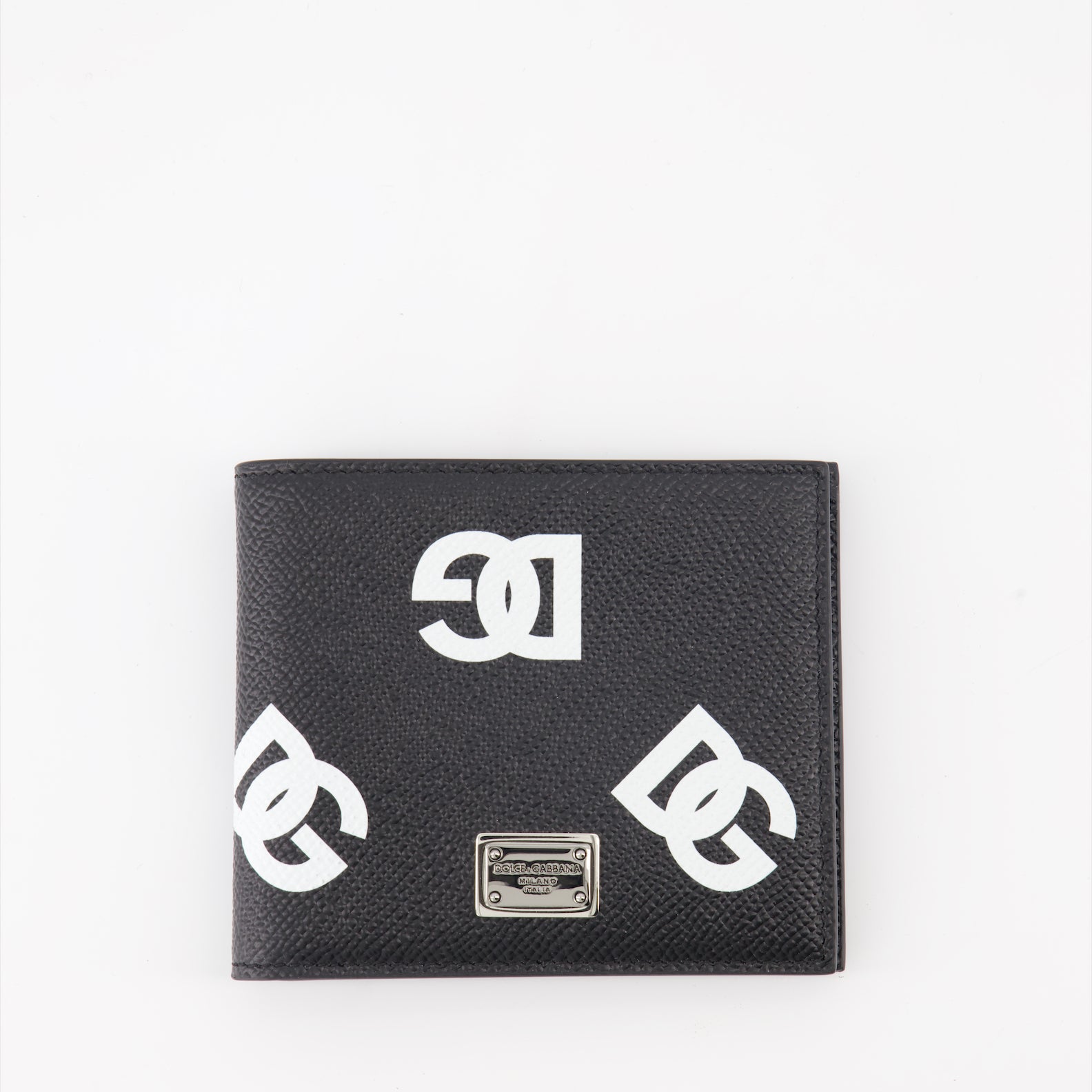 Small leather goods DG all-over wallet Dolce & Gabbana Black Man