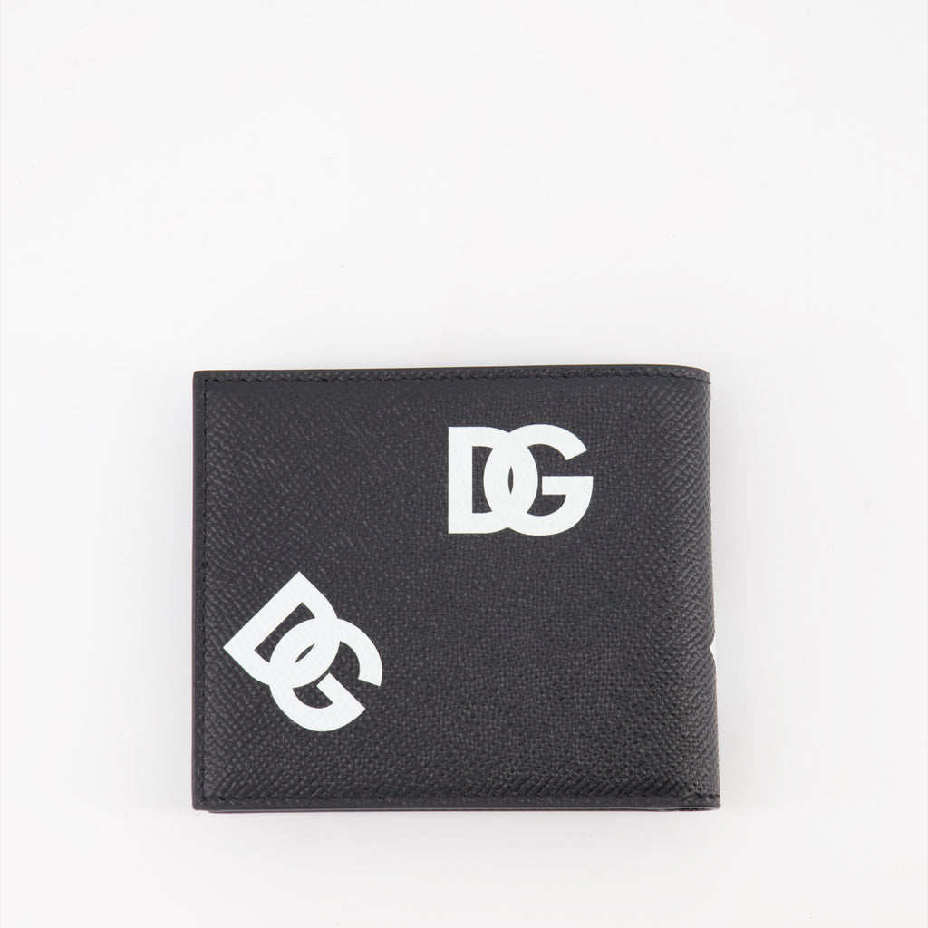 Pequeños artículos de cuero Portefeuille DG all-over Dolce & Gabbana Negro Homme