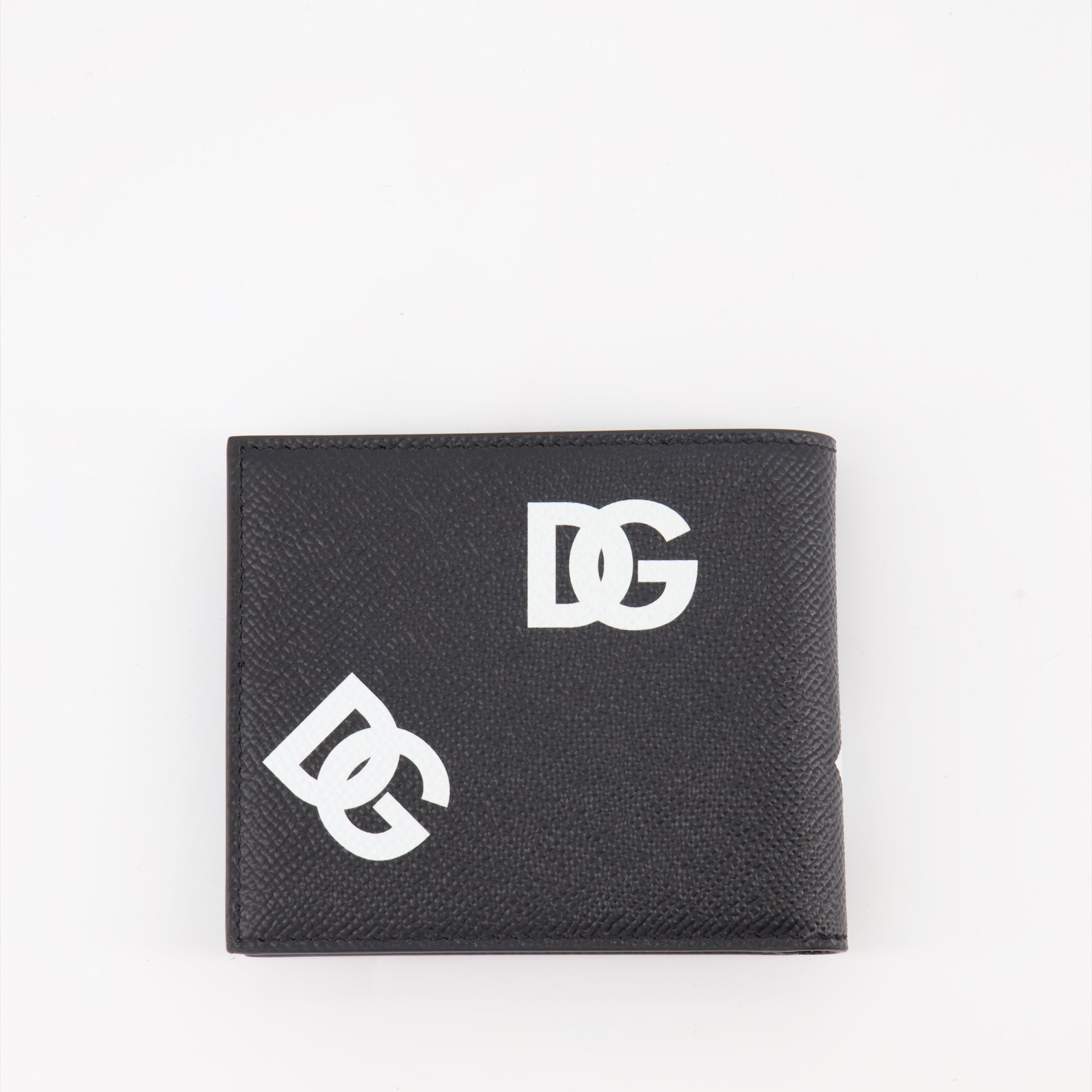 Small leather goods DG all-over wallet Dolce & Gabbana Black Man