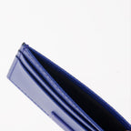 Small leather goods Logo plaque card holder Dolce & Gabbana Blue Man