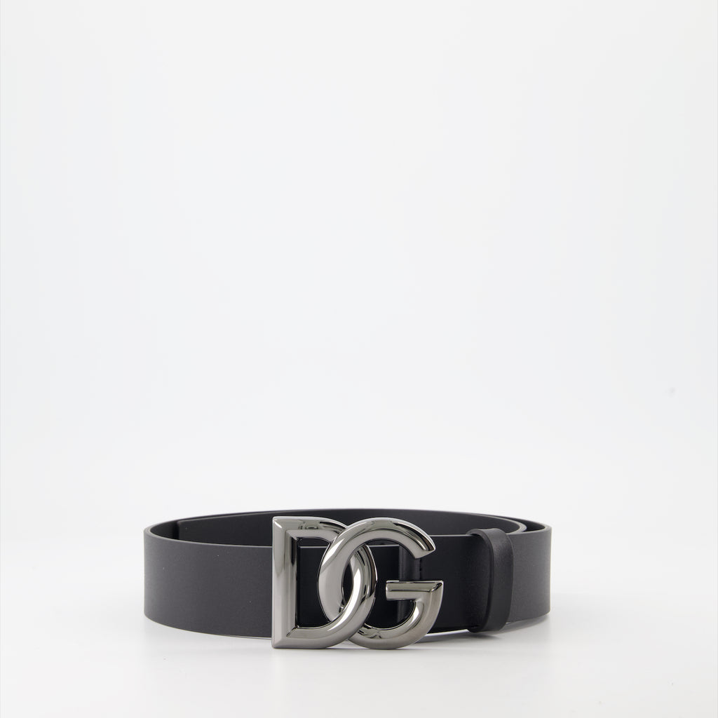 Cintos Ceinture DG Dolce & Gabbana Preto Homme