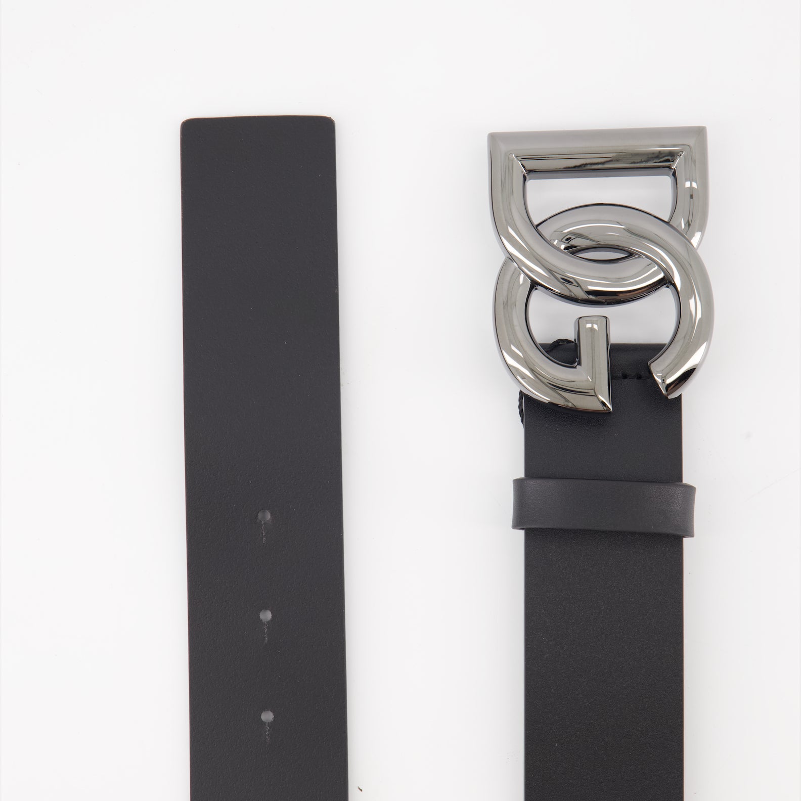 Cintos Ceinture DG Dolce & Gabbana Preto Homme