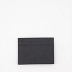 Small leather goods Logo plaque card holder Dolce & Gabbana Black Women