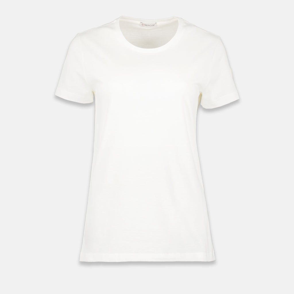 티셔츠 T-shirt à logo Moncler 하얀색 Femme