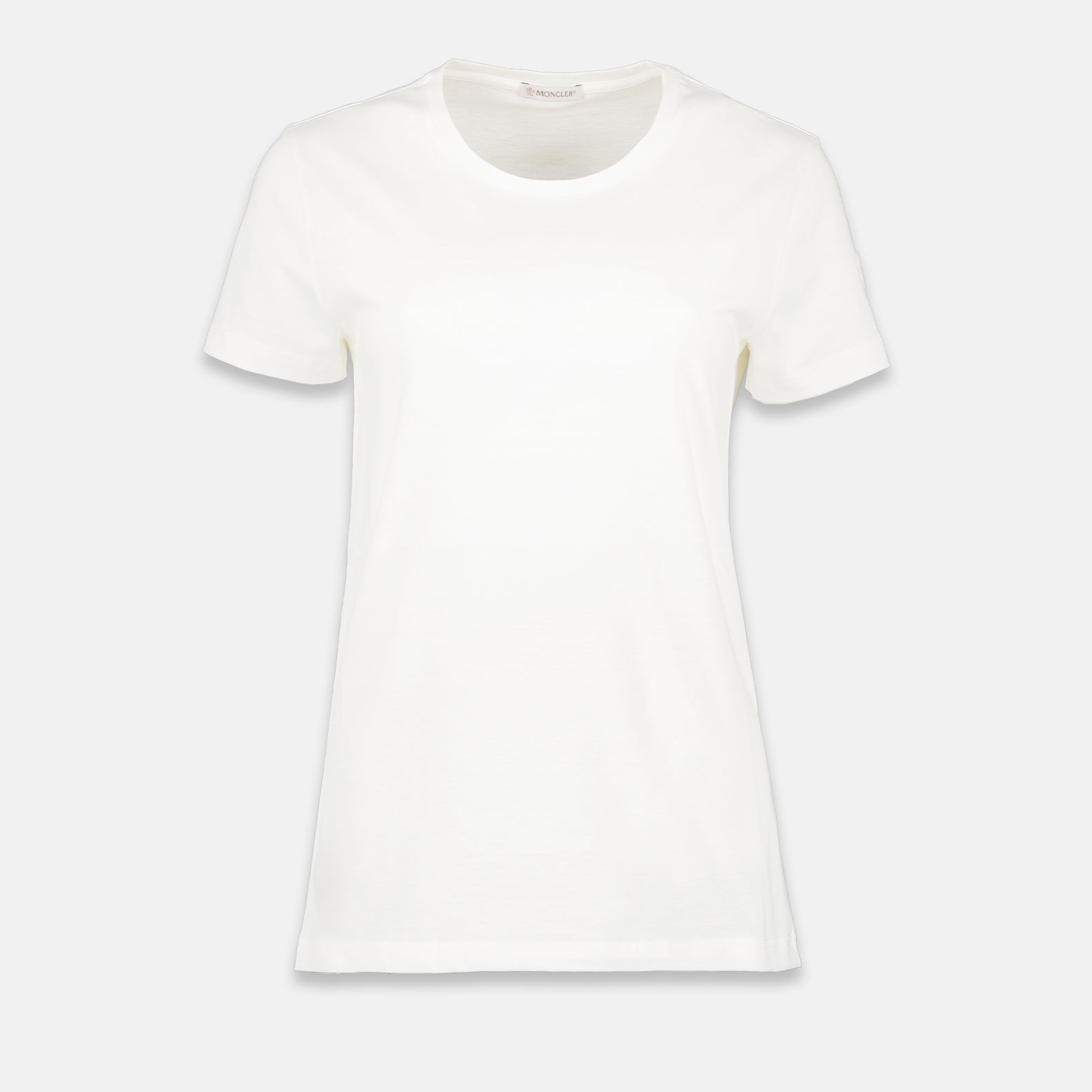 T-shirts T-shirt à logo Moncler Blanc Femme