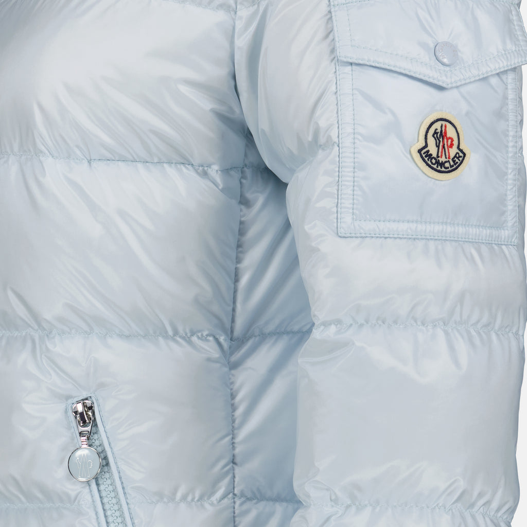 Manteaux Veste matelassées Gles Moncler Bleu Femme
