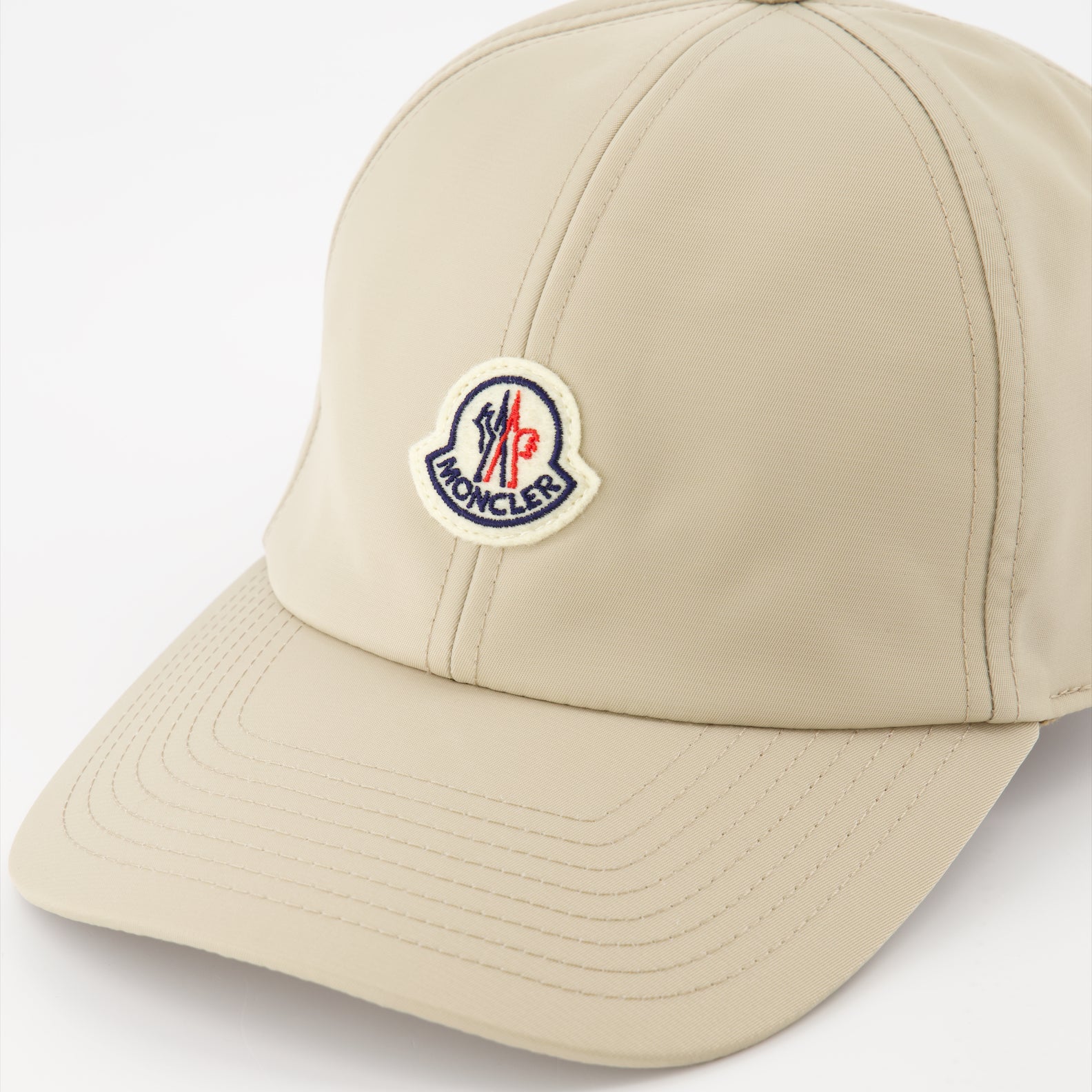 Chapeaux, casquettes et bonnets Casquette à logo Moncler Beige Femme