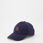 Chapeaux, casquettes et bonnets Casquette monogrammée Moncler Bleu foncé Homme