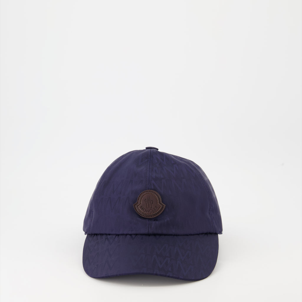 Chapeaux, casquettes et bonnets Casquette monogrammée Moncler Bleu foncé Homme