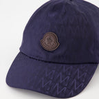 Chapeaux, casquettes et bonnets Casquette monogrammée Moncler Bleu foncé Homme