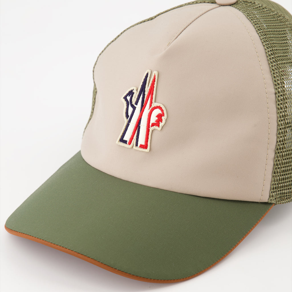 Chapéus, bonés e gorros Casquette Grenoble bi-matière Moncler Grenoble Verde Homme