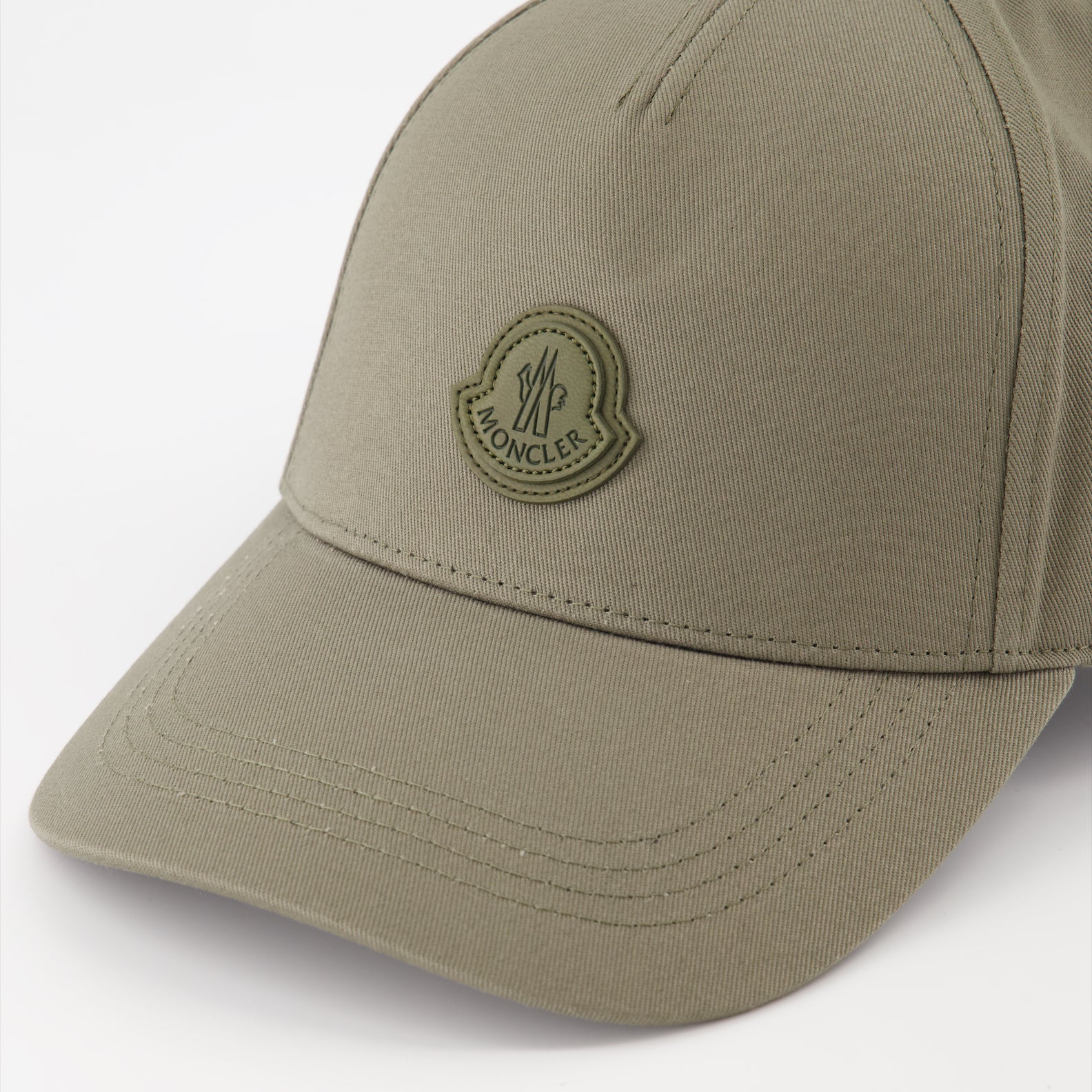Chapeaux, casquettes et bonnets Casquette à logo Moncler Kaki Homme