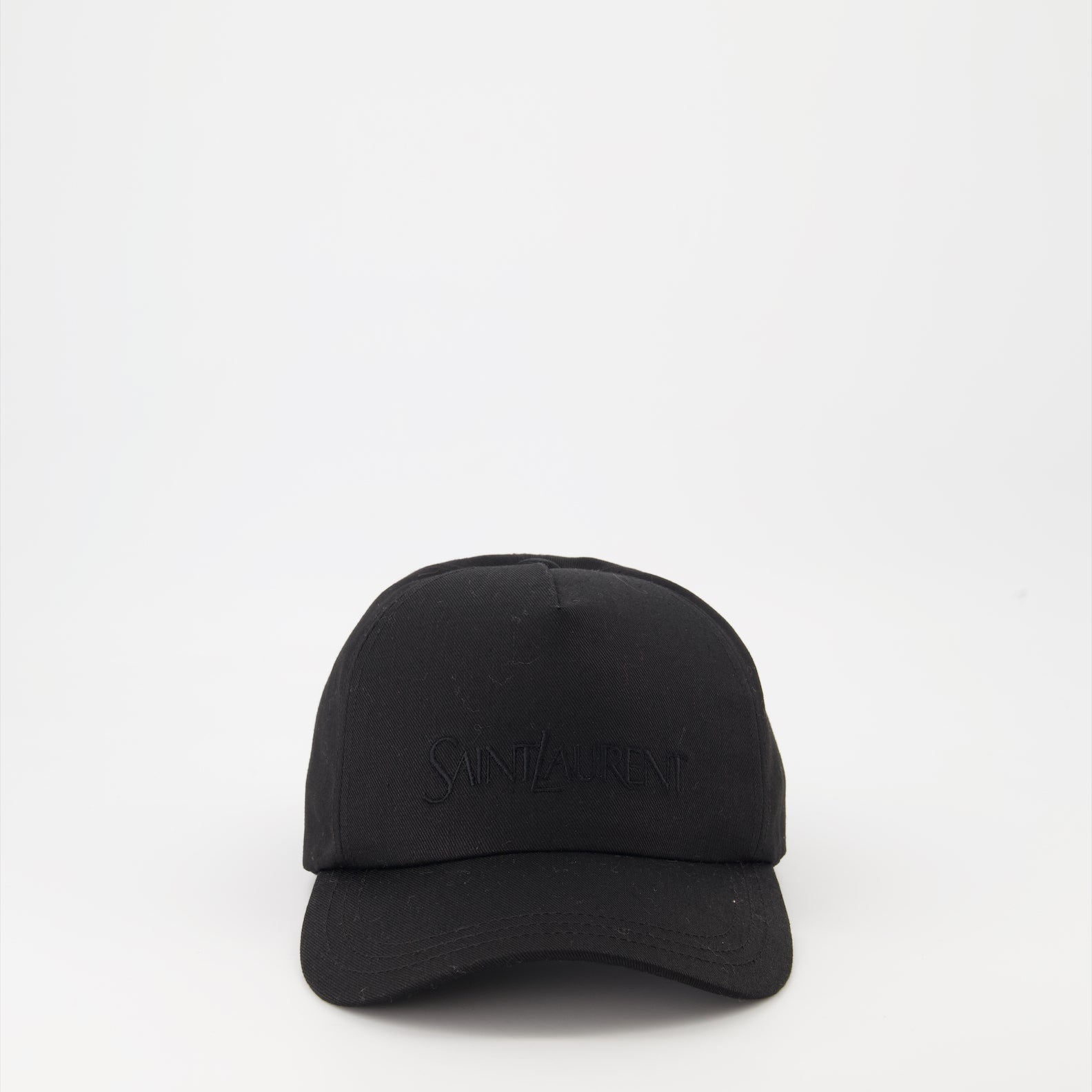 Chapeaux, casquettes et bonnets Casquette à logo Saint Laurent Noir Homme