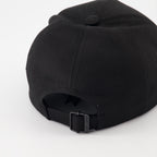 Chapeaux, casquettes et bonnets Casquette à logo Saint Laurent Noir Homme