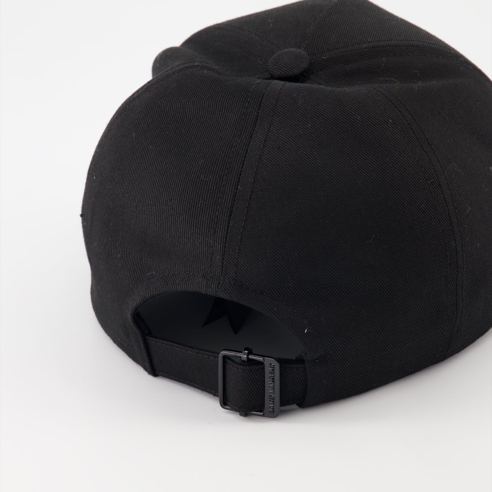 Chapeaux, casquettes et bonnets Casquette à logo Saint Laurent Noir Homme