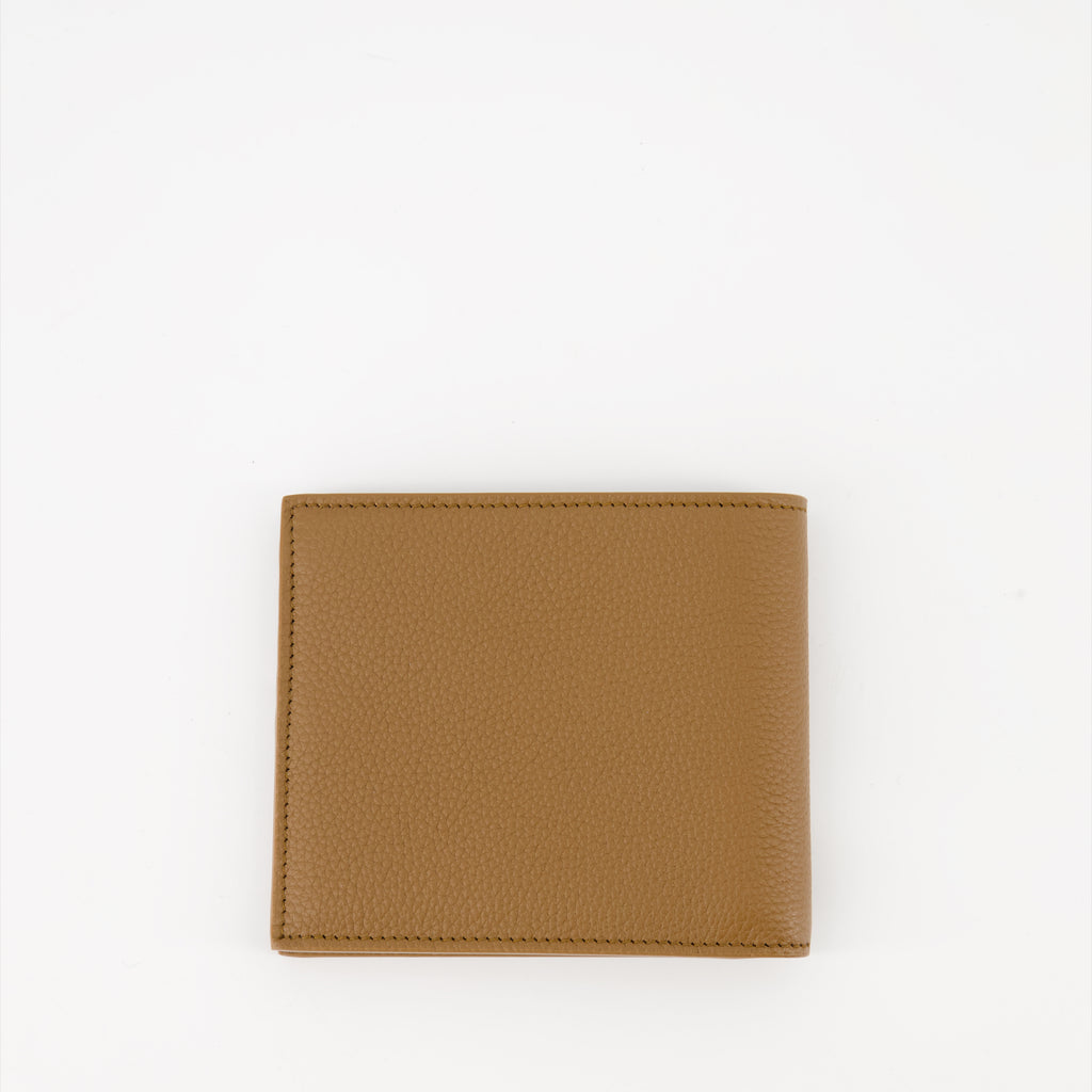 Small leather goods Portefeuille Cassandre Shadow Saint Laurent Brown Homme
