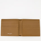 Small leather goods Portefeuille Cassandre Shadow Saint Laurent Brown Homme