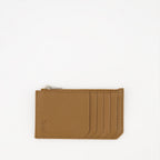 Petite maroquinerie Porte-cartes Cassandre Shadow zippé Saint Laurent Marron Homme