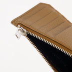 Petite maroquinerie Porte-cartes Cassandre Shadow zippé Saint Laurent Marron Homme
