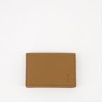 Petite maroquinerie Porte monnaie Cassandre Shadow Saint Laurent Marron Homme