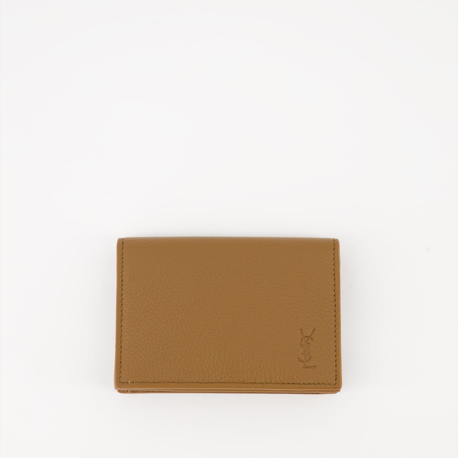Petite maroquinerie Porte monnaie Cassandre Shadow Saint Laurent Marron Homme