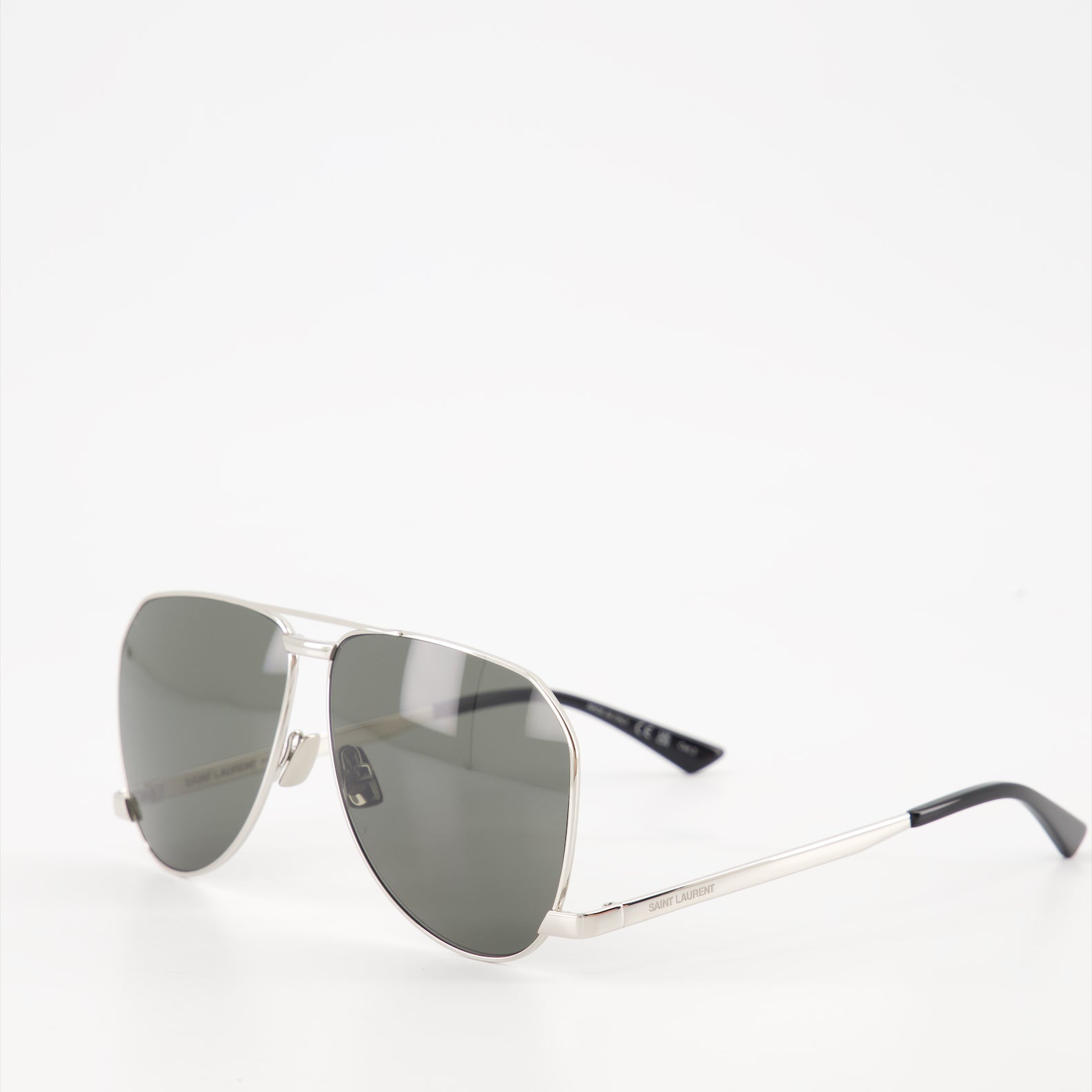 Lunettes Lunettes de soleil SL 690 Saint Laurent Argenté Unisexe