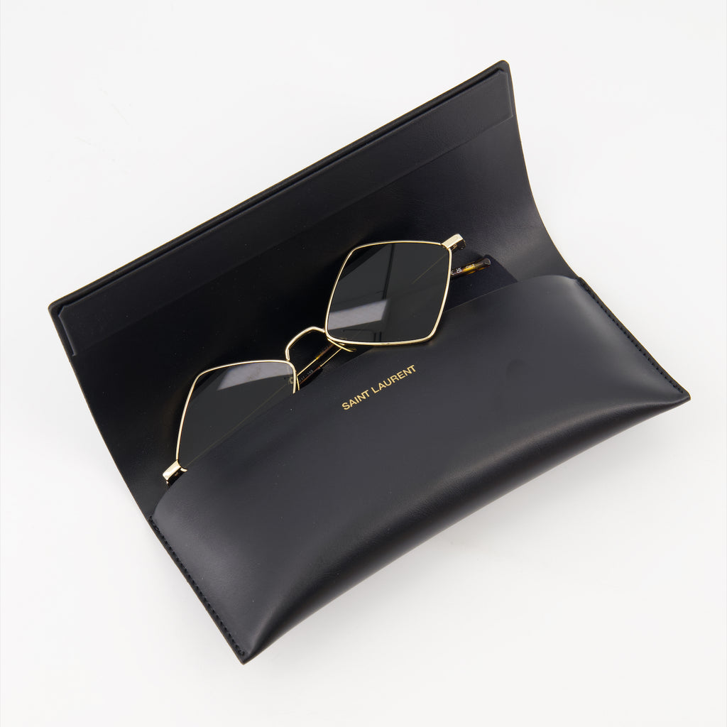 Occhiali Lunettes de soleil SL 302 Saint Laurent Oro Unisex