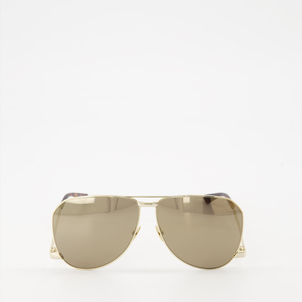 Occhiali Lunettes de soleil SL 690 Saint Laurent Oro Unisex
