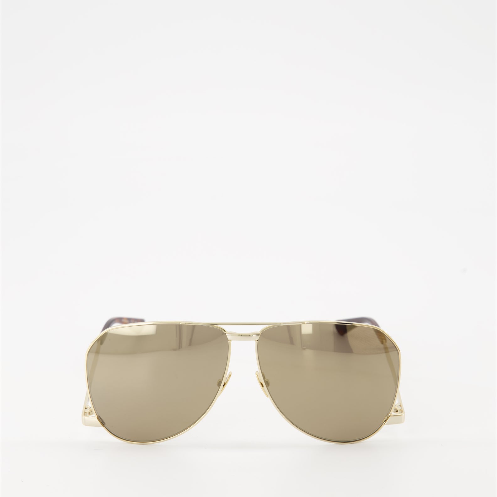 Lunettes Lunettes de soleil SL 690 Saint Laurent Doré Unisexe