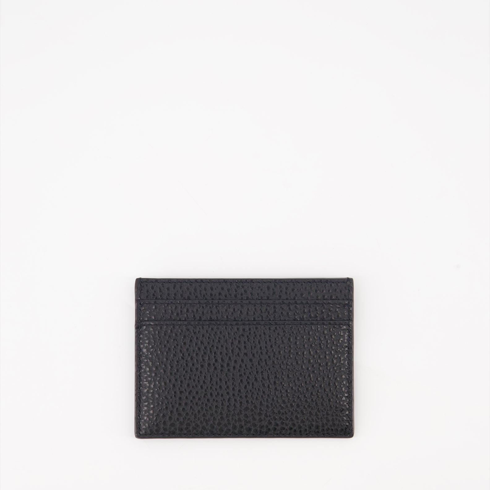 Small leather goods Cassandre leather card holder Saint Laurent Black Man