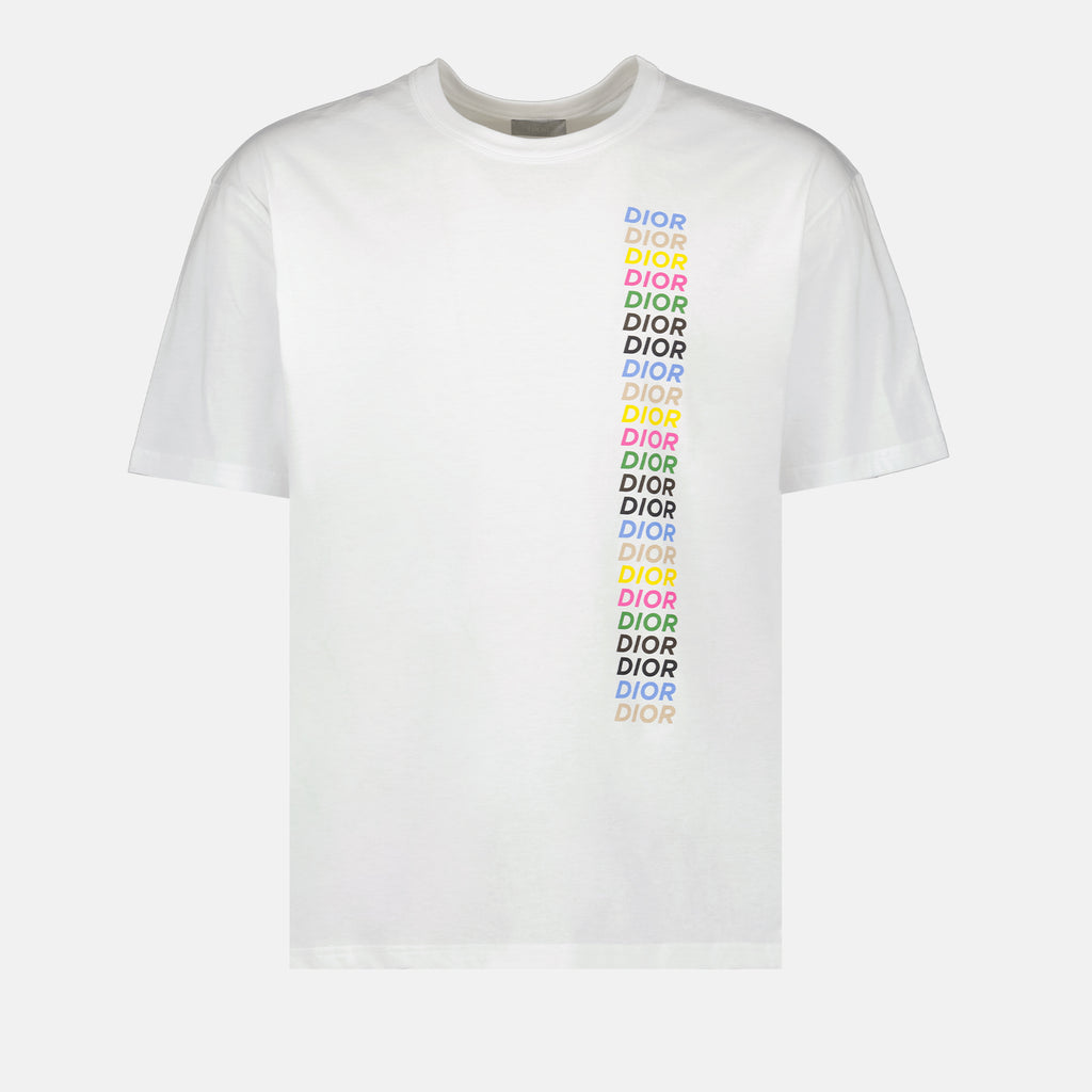 T-shirt Maglietta con logo Dior Bianco Homme