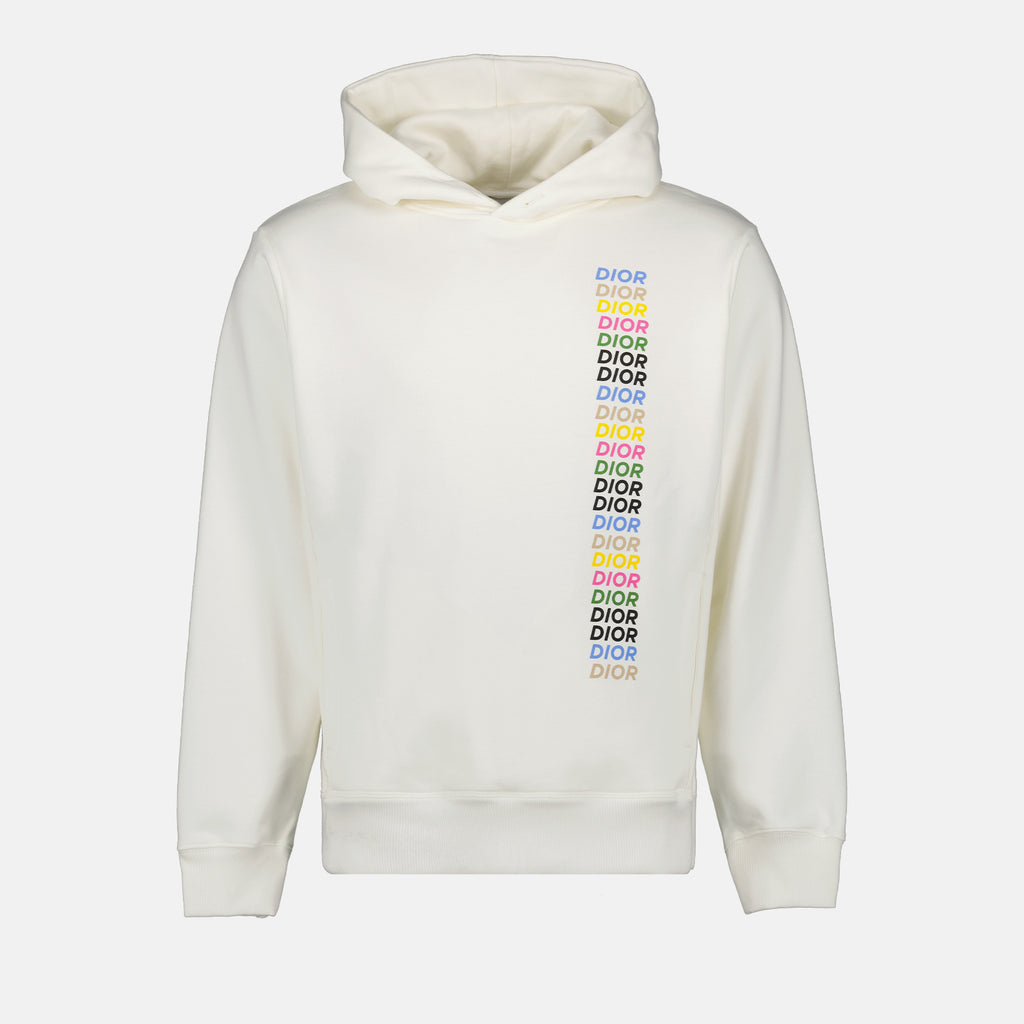 Sudaderas Sudadera con capucha con logo Dior Blanco Homme