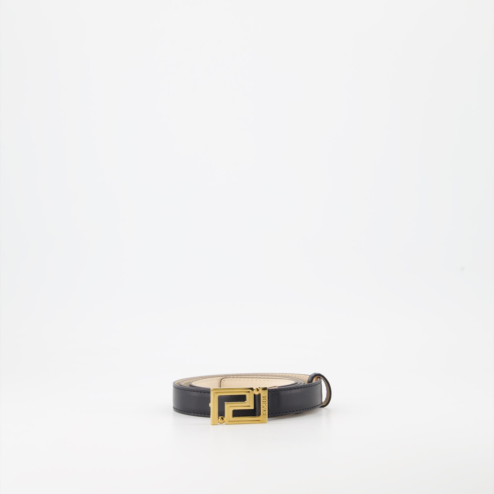 Cintos Ceinture Greca Versace Preto Femme