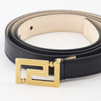 Cintos Ceinture Greca Versace Preto Femme