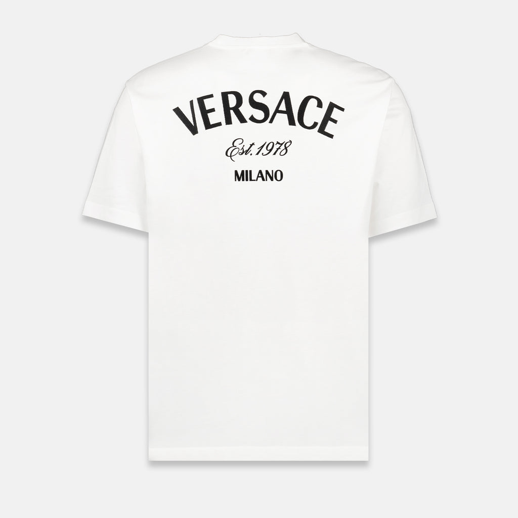 Tシャツ ミラノ Tシャツ Versace 白 男