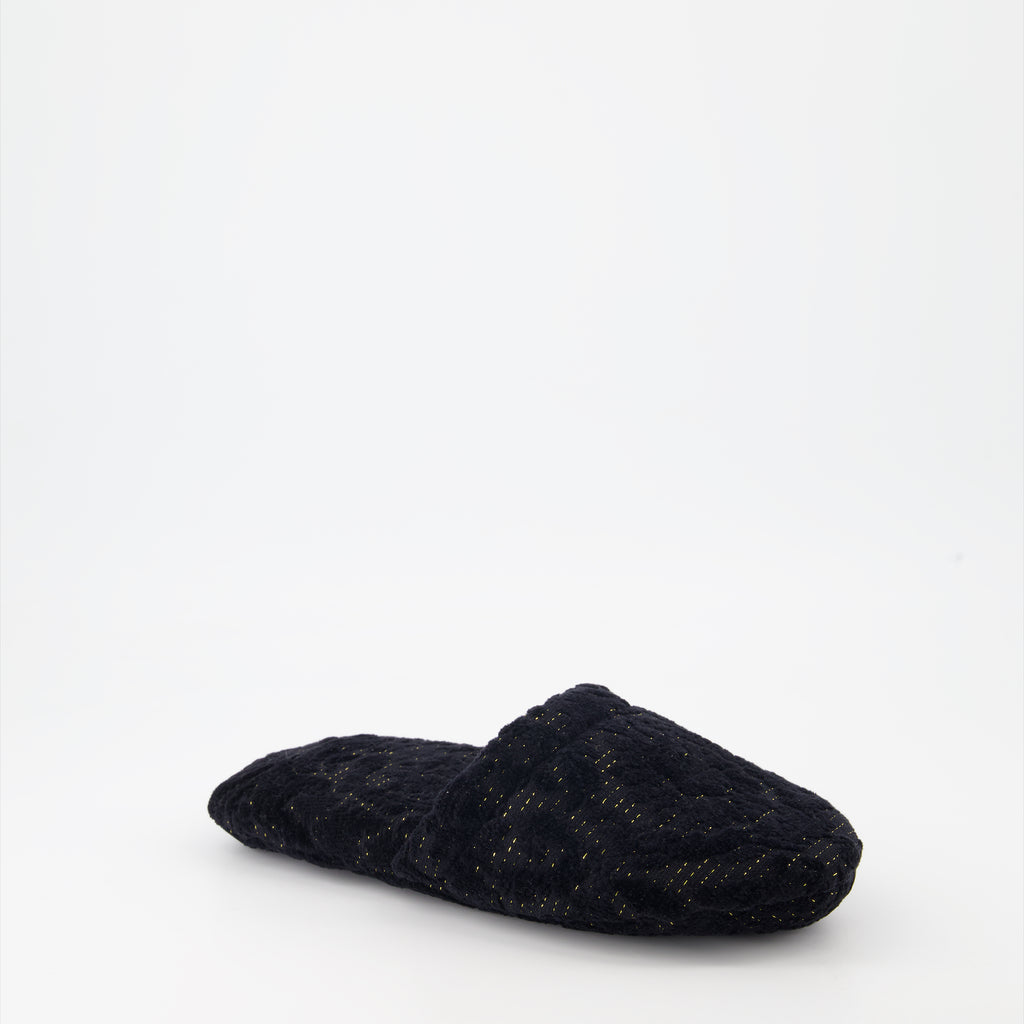 Ropa interior y homewear Chaussons Barocco Versace Negro Unisexo