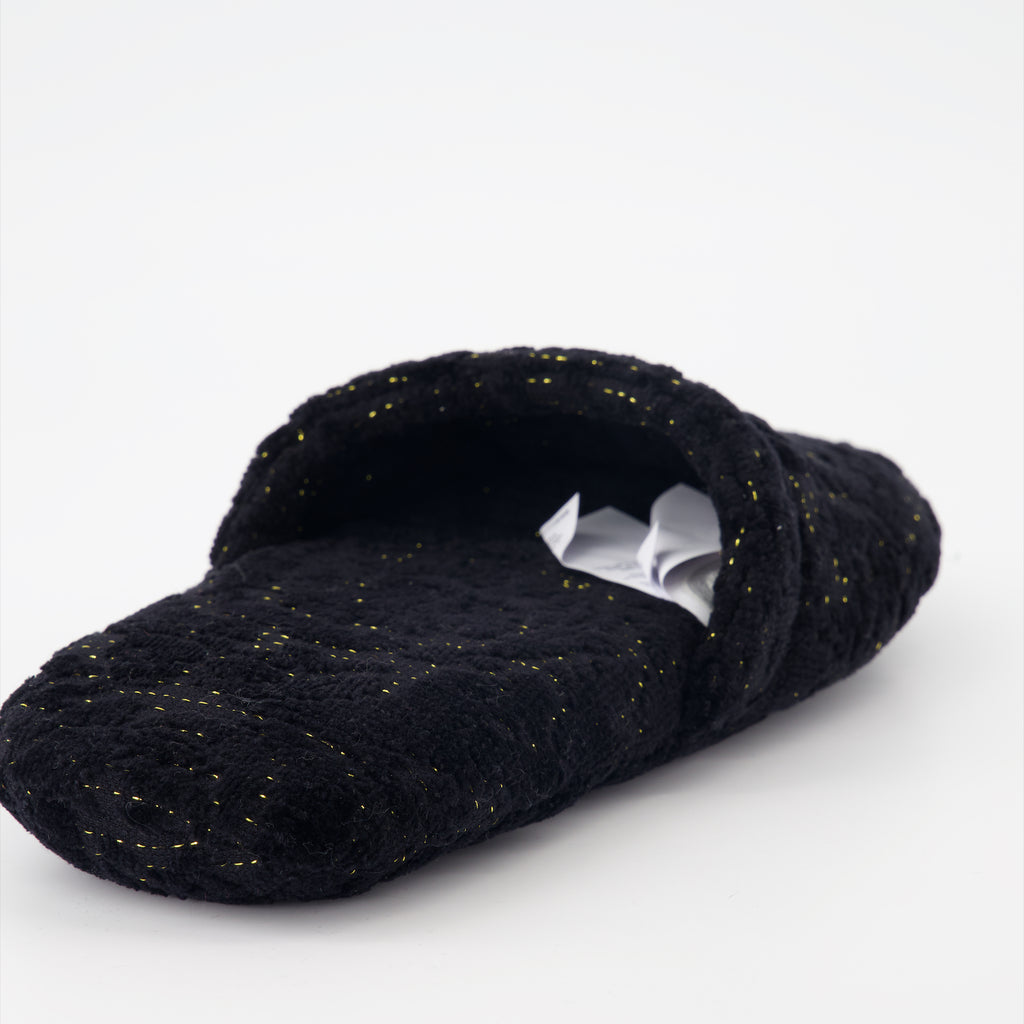 Ropa interior y homewear Chaussons Barocco Versace Negro Unisexo