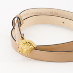 Cintos Ceinture Medusa Versace Bege Femme
