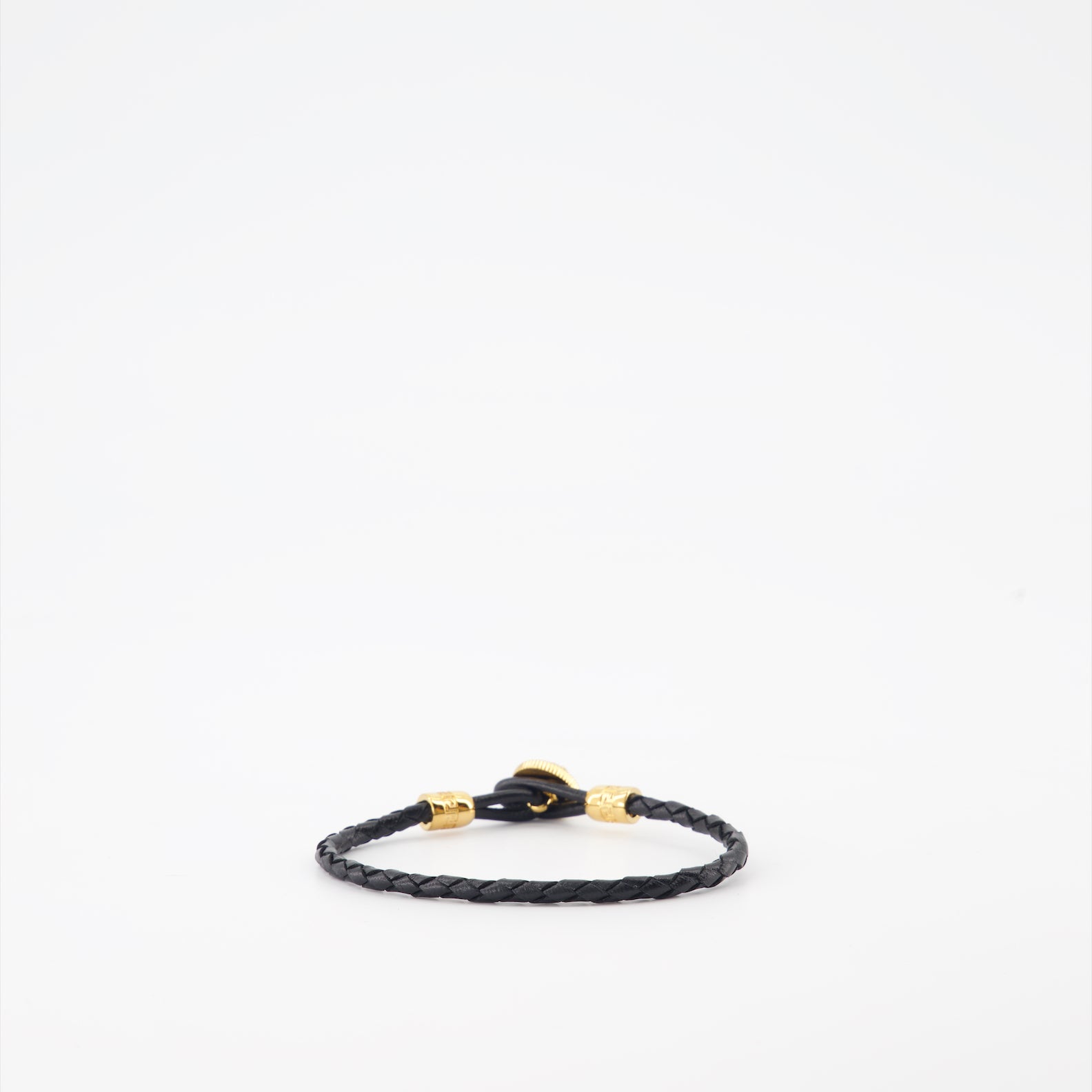 Bijoux Bracelet Medusa Versace Noir Unisexe