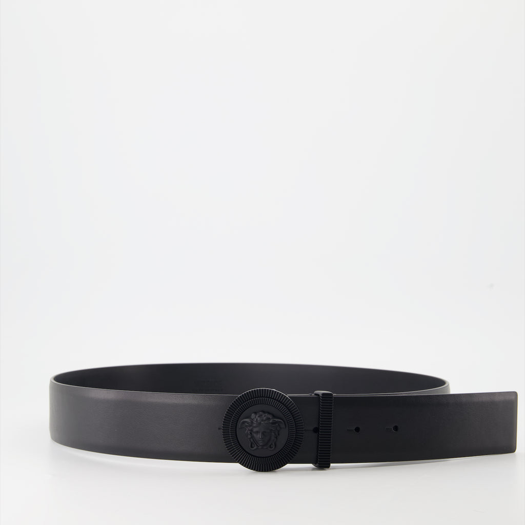 Cintos Ceinture Medusa Versace Preto Homme