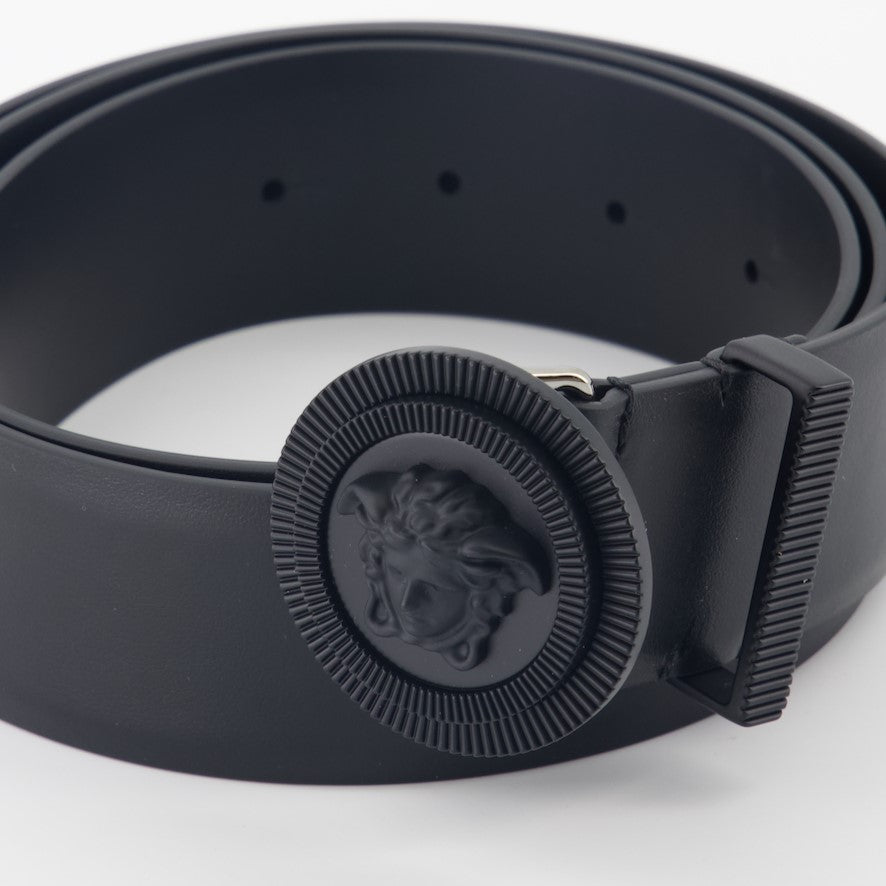 Cintos Ceinture Medusa Versace Preto Homme