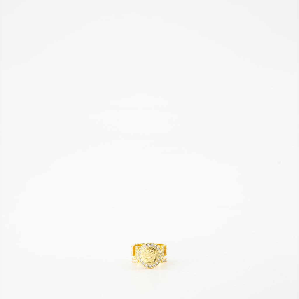 Bijoux Bague Medusa Versace Doré Femme