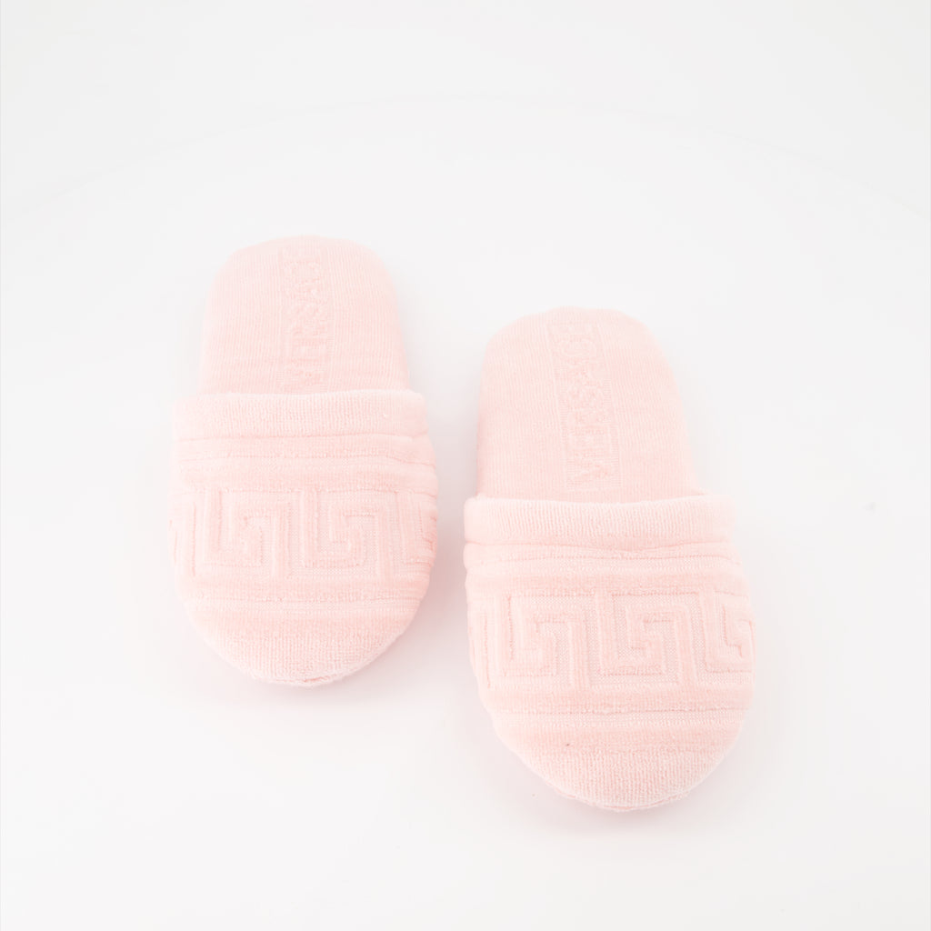 Roupa íntima e homewear Chaussons Greca Versace Rosa Unissex