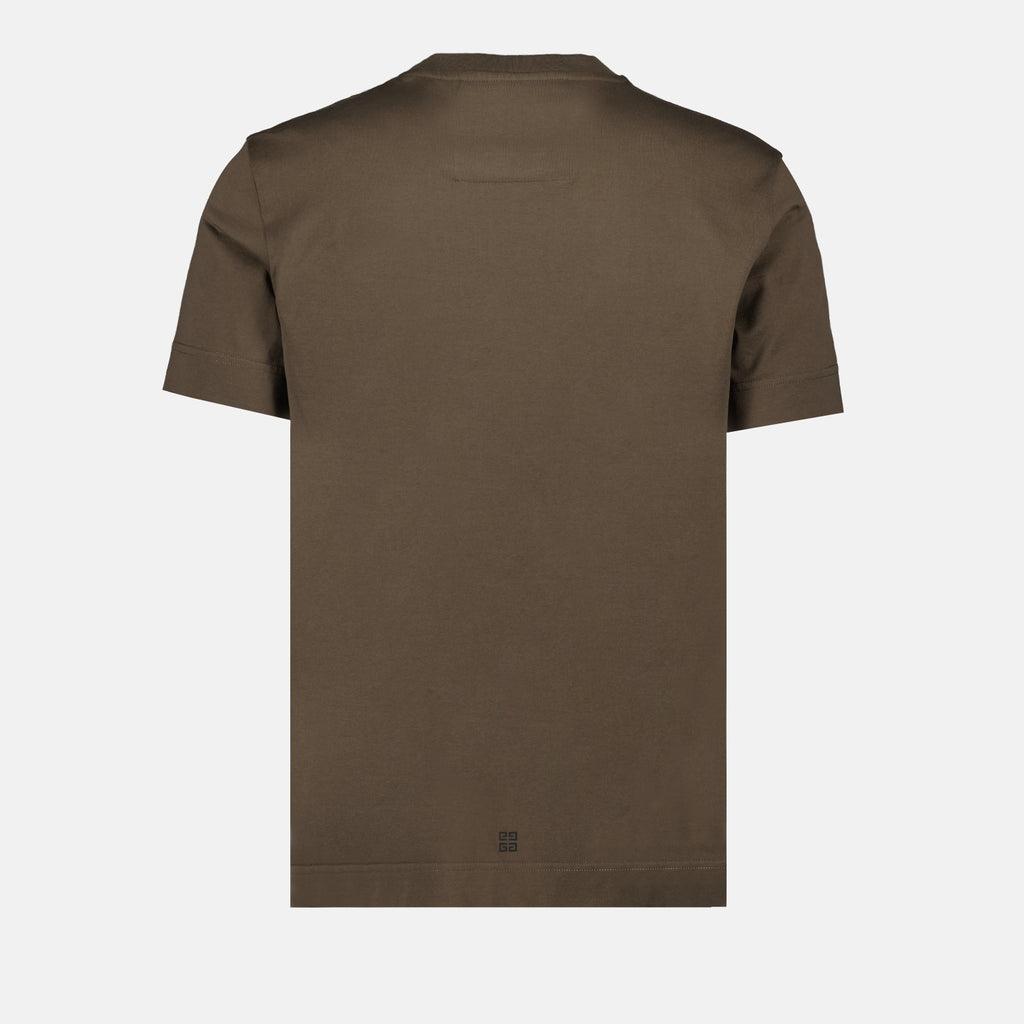 T-shirts T-shirt à logo Givenchy Kaki Homme