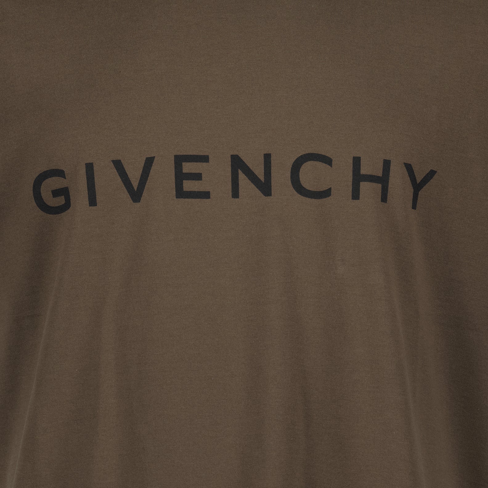 T-shirts T-shirt à logo Givenchy Kaki Homme
