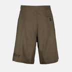 쇼츠 Short en coton Givenchy 카키색 옷감 Homme