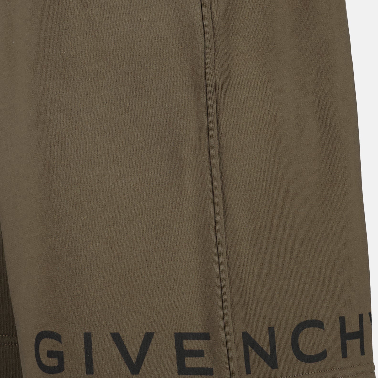 쇼츠 Short en coton Givenchy 카키색 옷감 Homme