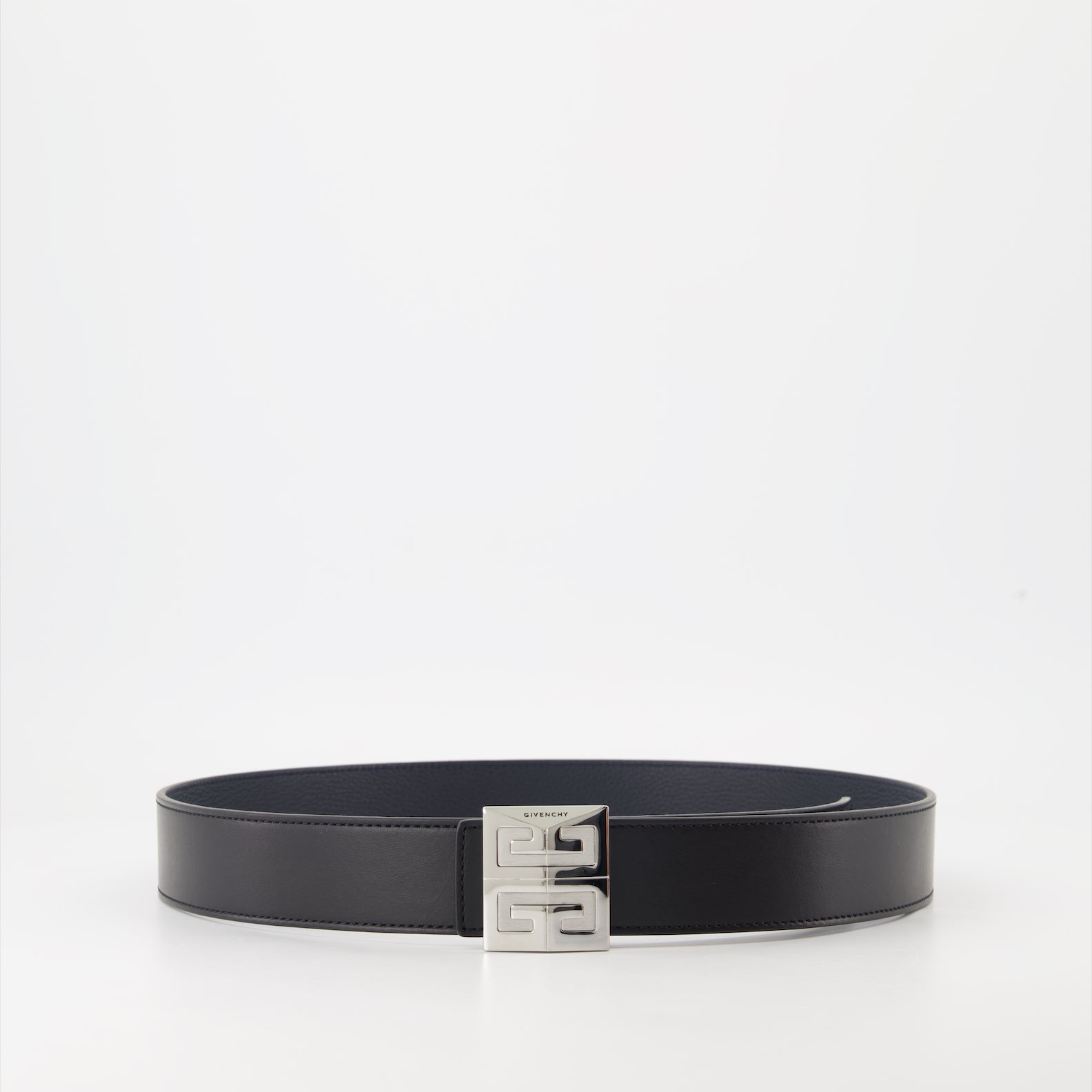 Cintos Ceinture 4G réversible Givenchy Preto Homme