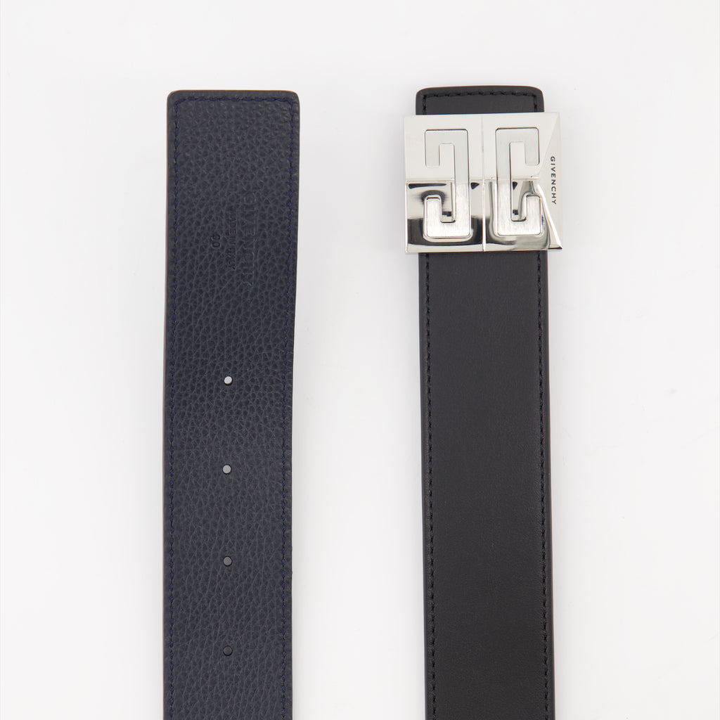 Ceintures Ceinture 4G réversible Givenchy Noir Homme
